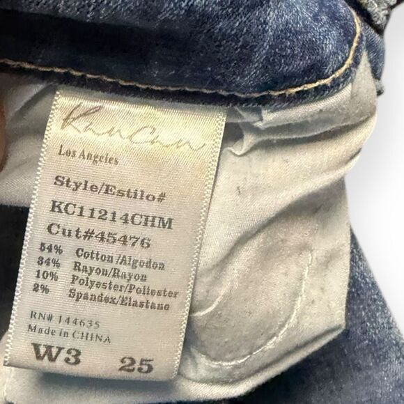 KANCAN Women’s Light Wash Maddison Mid Rise Skinny Ankle Jeans Size 3 / 25 Style - Picture 4 of 5
